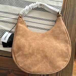 4th & Reckless faux suede crescent bag